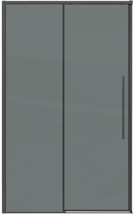 Душевая дверь Grossman Galaxy 100 100.K33.01.100.42.10 профиль Графит сатин стекло тонированное