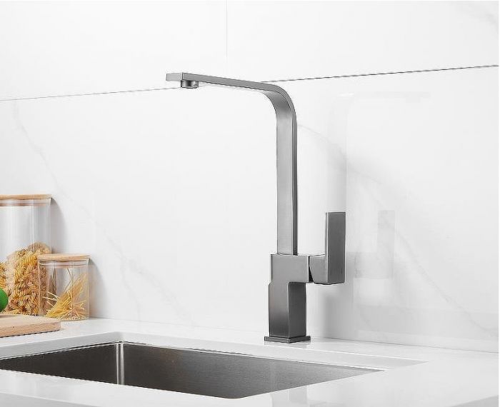 Смеситель для кухни Belz B613-3 B70613-3 Вороненая сталь