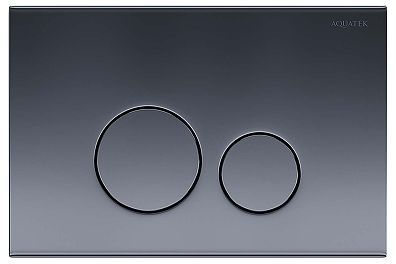 Клавиша смыва Aquatek KDI-0000039 цвет Серый графит