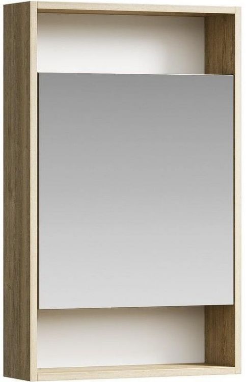 Зеркальный шкаф Aqwella Сити 50 SIT0405DB Дуб балтийский Зеркальный шкаф Aqwella Сити 50 SIT0405DB Дуб балтийский