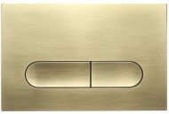 Клавиша смыва Veconi Flush FLV3-G цвет Золото брашированное