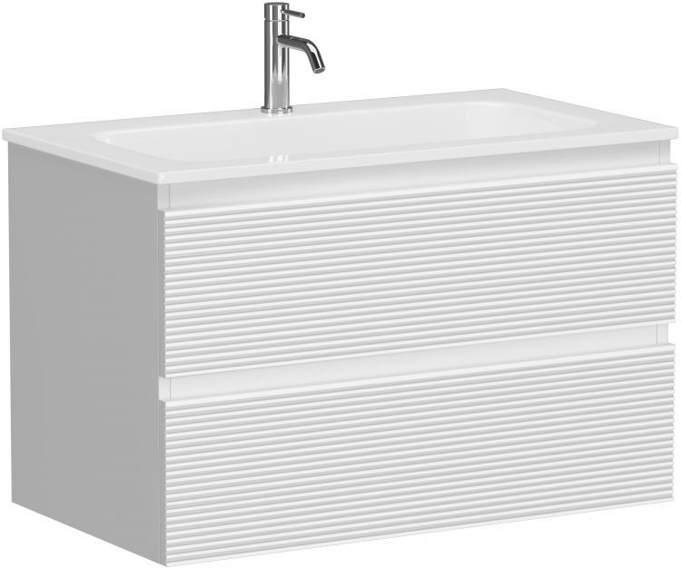 Тумба подвесная SANCOS под раковину Folk, Bianco 790х445х500, FL80W Тумба подвесная SANCOS под раковину Folk, Bianco 790х445х500, FL80W