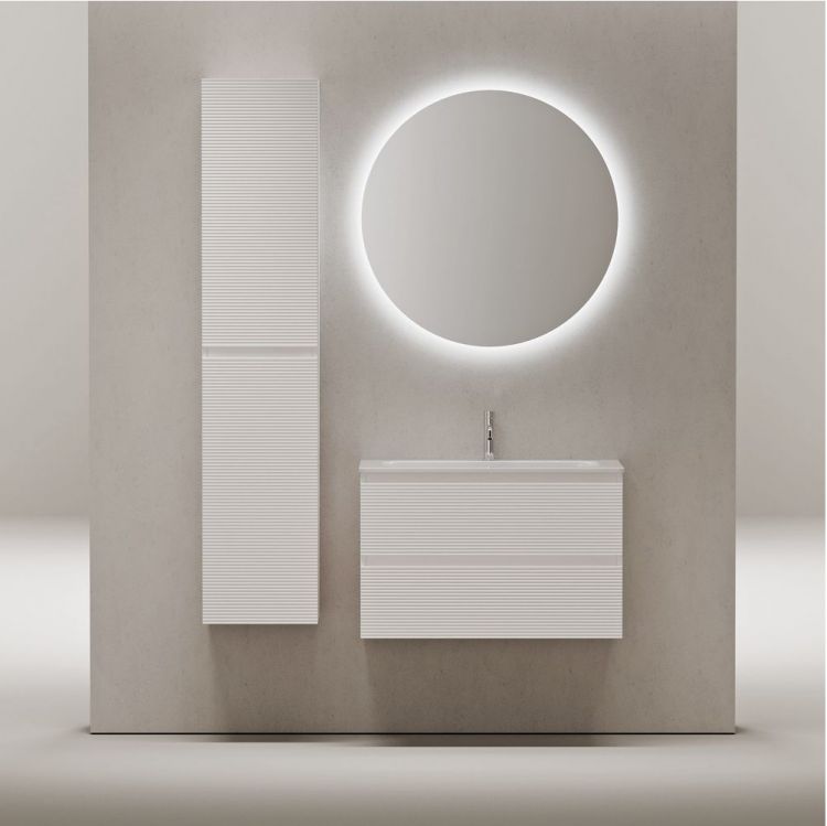 Тумба подвесная SANCOS под раковину Folk, Bianco 790х445х500, FL80W Тумба подвесная SANCOS под раковину Folk, Bianco 790х445х500, FL80W