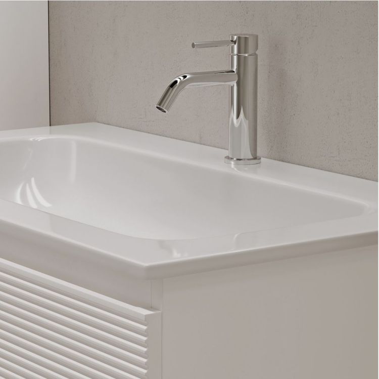 Тумба подвесная SANCOS под раковину Folk, Bianco 790х445х500, FL80W Тумба подвесная SANCOS под раковину Folk, Bianco 790х445х500, FL80W