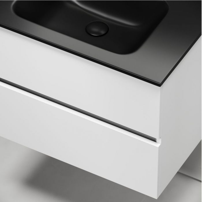 Тумба подвесная SANCOS под раковину Urban, белый глянец 690х450х550, UR70W