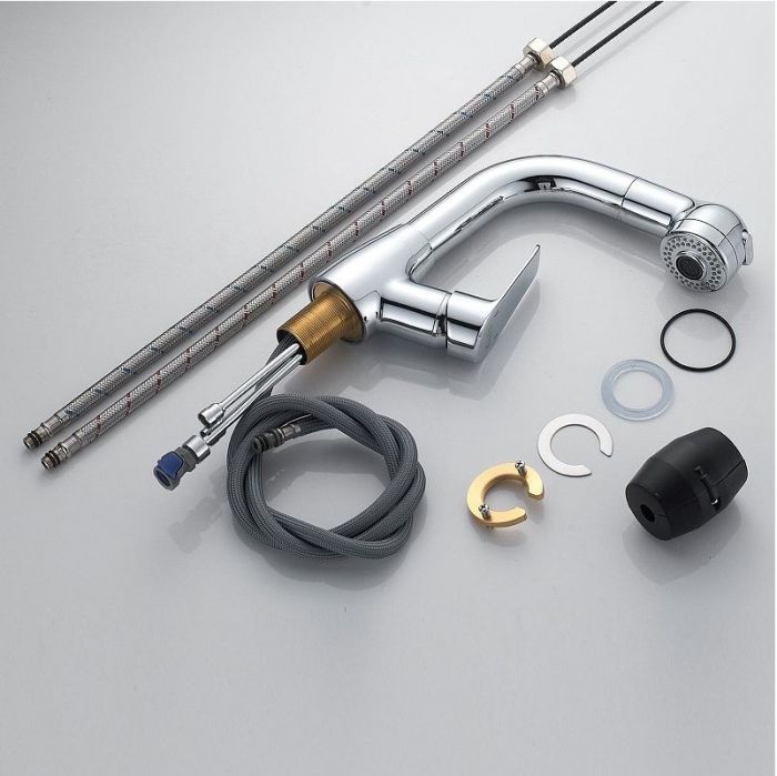 Смеситель для раковины Raffine F291 цвет Хром