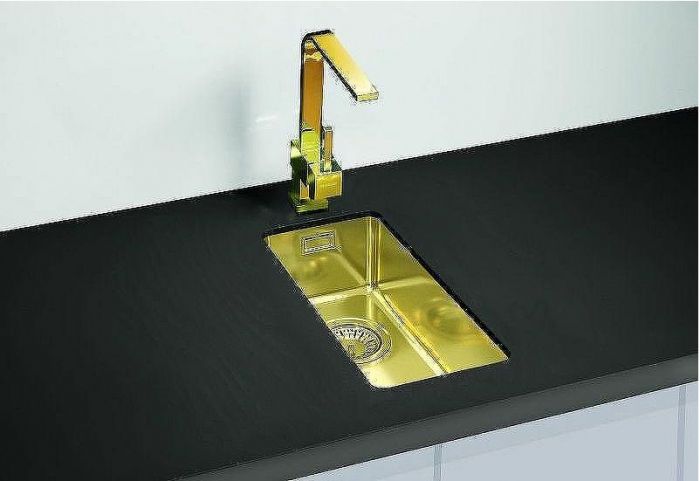 Смеситель для кухни Alveus Laguna Monarch Gold new 1134828 Золото