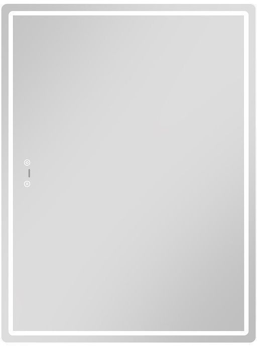 Зеркальный шкаф Vigo Geometry Step 60 301 с подсветкой цвет Белый