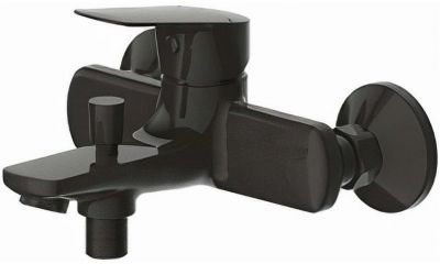 Смеситель для ванны Bravat Rhein F6429564BW-01-ENG Черный матовый