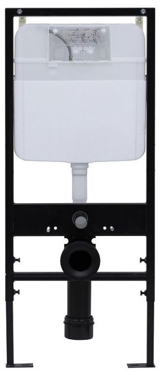 Инсталляция Logan Space 299424 для унитаза с клавишей смыва цвет Хром