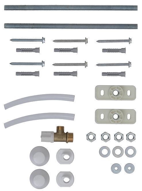 Инсталляция Logan Space 299424 для унитаза с клавишей смыва цвет Хром