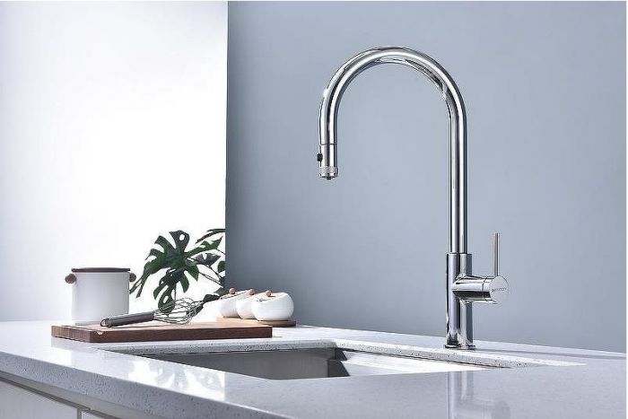 Смеситель для кухни Paulmark Galant Ga213077-CR Хром