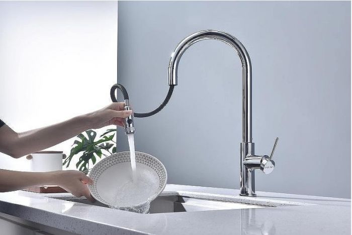 Смеситель для кухни Paulmark Galant Ga213077-CR Хром