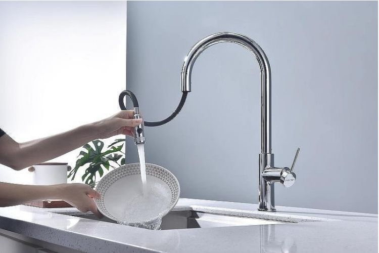 Смеситель для кухни Paulmark Galant Ga213077-CR Хром Смеситель для кухни Paulmark Galant Ga213077-CR Хром