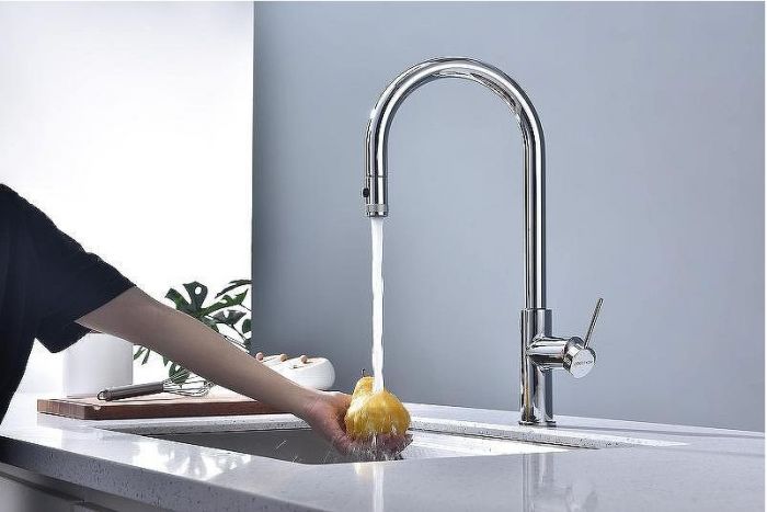 Смеситель для кухни Paulmark Galant Ga213077-CR Хром