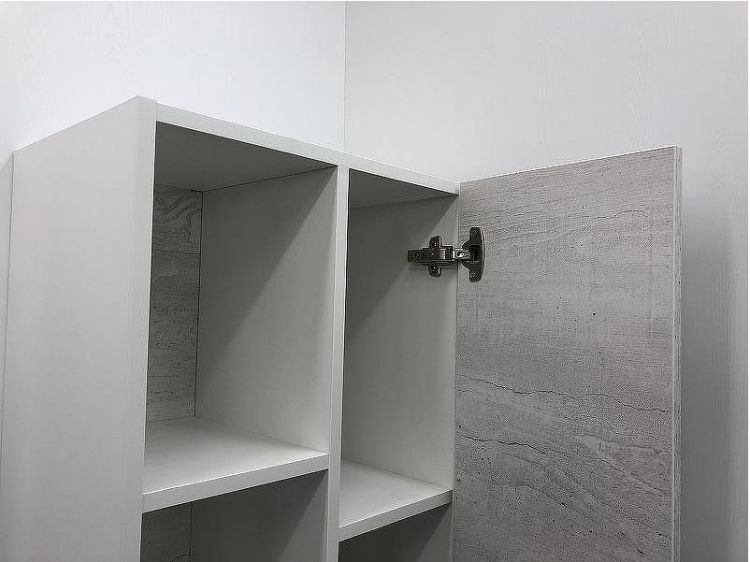 Шкаф пенал Comforty Прага 45 00004136272 подвесной Дуб белый