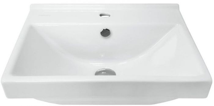 Тумба с раковиной Comforty Никосия 50П 00-00018022 подвесная Белый глянец