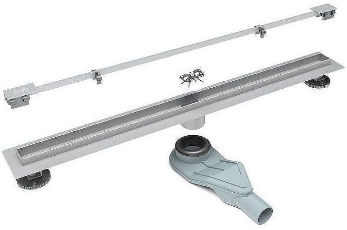 Душевой лоток Esbano Slim 70 S-LINE-70MC ESTRSLMLINE70MC с решеткой Хром матовый