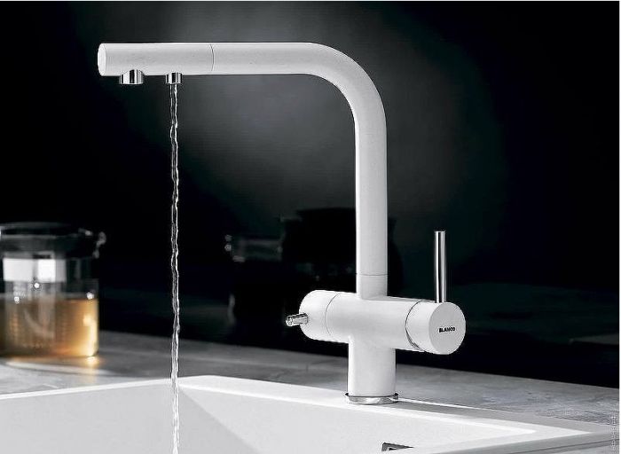 Смеситель для кухни Blanco Fontas II 525141 Белый