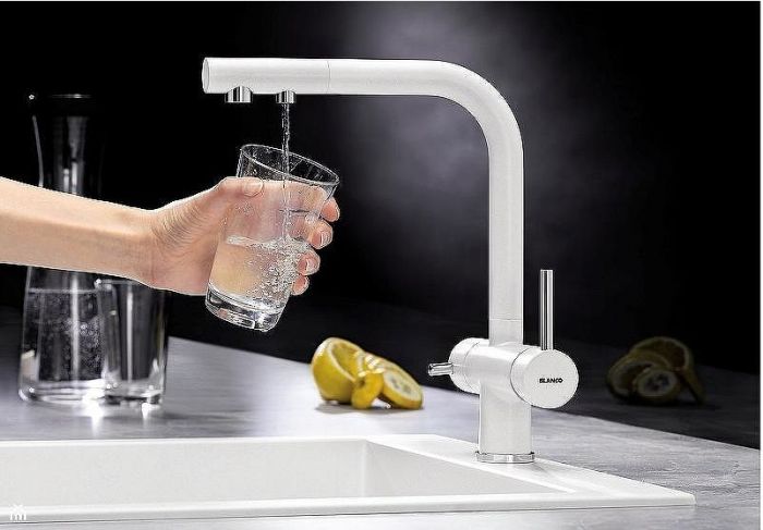 Смеситель для кухни Blanco Fontas II 525141 Белый