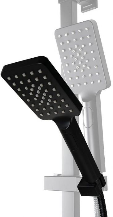 Душевая система FILARETE Waterfall FL2010BL цвет Черный матовый