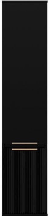 Шкаф пенал Brevita Enfida 35 R ENF-05035-020P Черный матовый