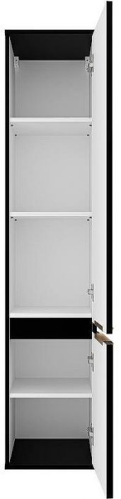 Шкаф пенал Brevita Enfida 35 R ENF-05035-020P Черный матовый