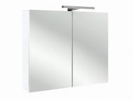 Зеркальный шкаф 80 см Jacob Delafon EB796RU-G1C, белый блестящий лак