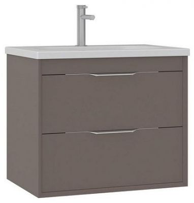 Тумба с раковиной Orka Clay 65 5004380 подвесная цвет Soil