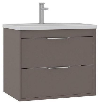 Тумба с раковиной Orka Clay 65 5004380 подвесная цвет Soil