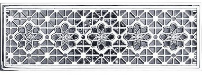 Душевой лоток Veragio Canyon VR.CAN-2057.CR с решеткой Хром