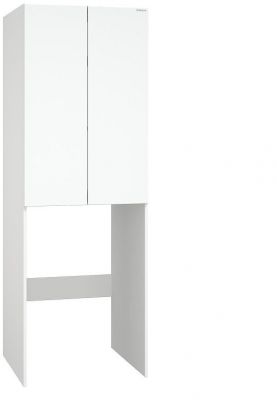 Шкаф пенал Onika Милтон 67 306702 над стиральной машиной цвет Белый