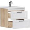 Тумба под раковину Equil Lago 70 tpLAGO70.2Y-04 подвесная цвет Белый Дуб сонома