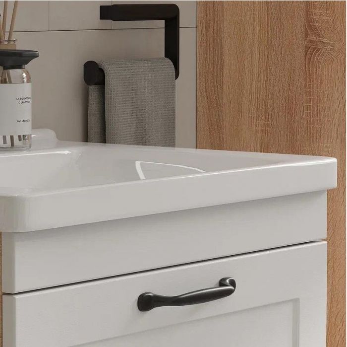 Тумба под раковину Equil Lago 70 tpLAGO70.2Y-04 подвесная цвет Белый Дуб сонома