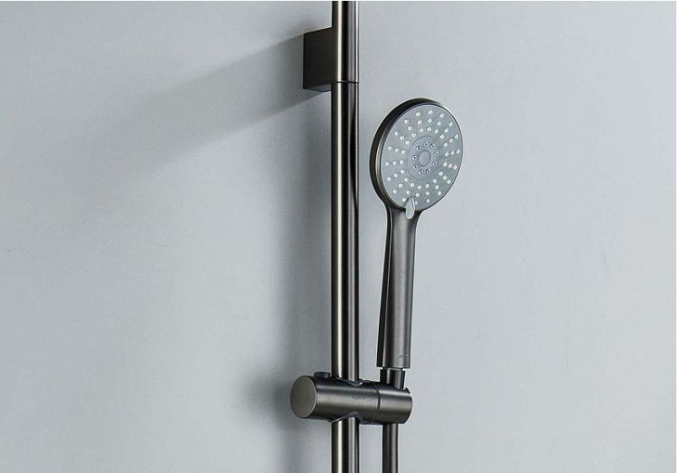 Душевой гарнитур Aquatek Бетта AQ2017BGM цвет Оружейная сталь