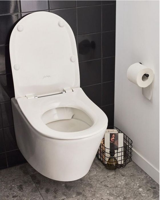 Комплект унитаза с инсталляцией Jacob Delafon Bastille EDAB103-CP с сиденьем Микролифт и клавишей смыва Хром