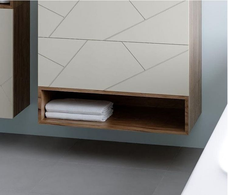 Ниша для тумбы Бриклаер Кристалл 80 4627125416873 Дуб крафт табачный