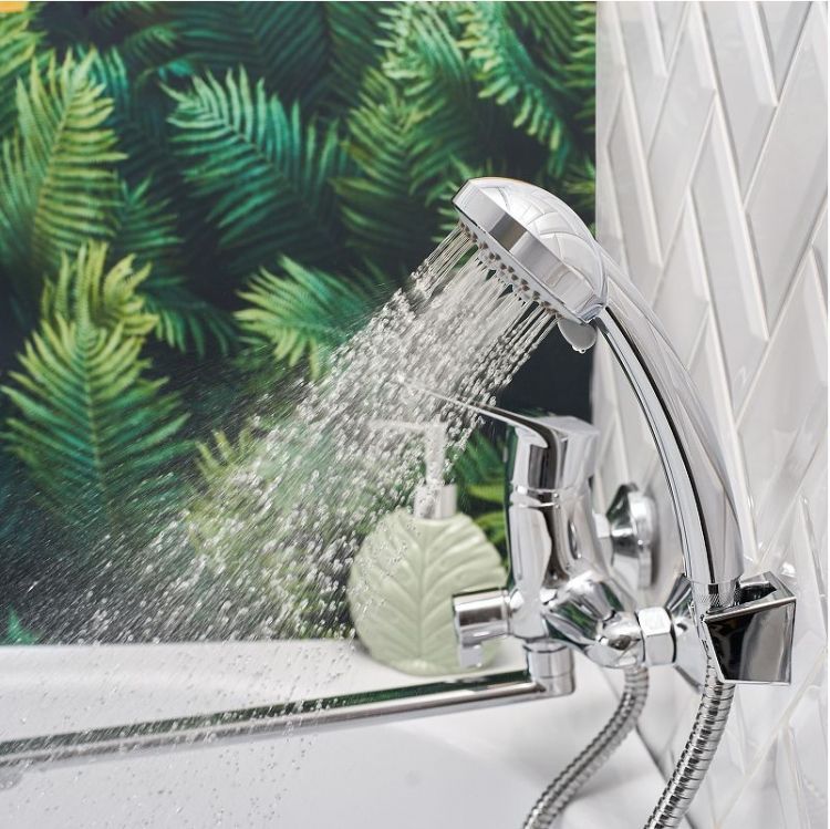 Смеситель для ванны Boou B8282-45F универсальный цвет Хром Смеситель для ванны Boou B8282-45F универсальный цвет Хром