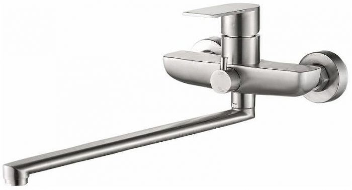 Смеситель для ванны Haiba HB22807 универсальный Нержавеющая сталь