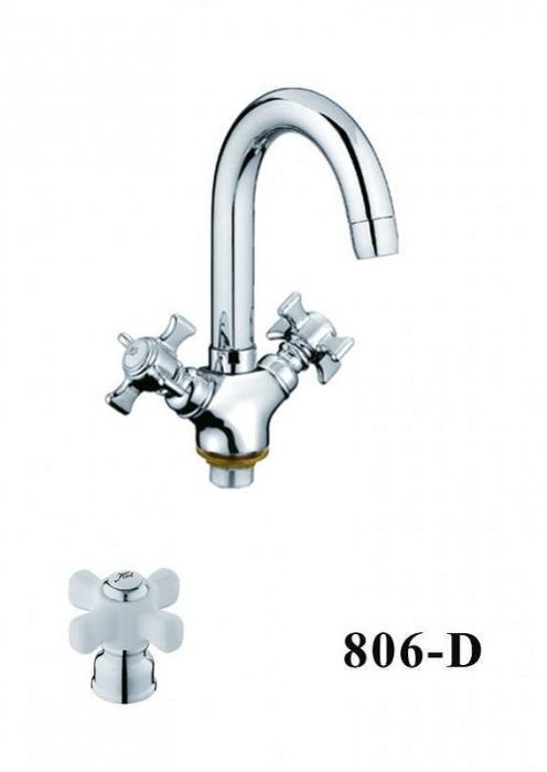 Смеситель для кухни D-Lin D156806-D цвет  Хром