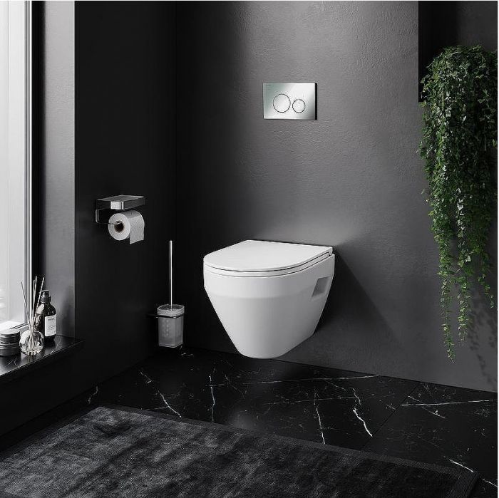 Сиденье для унитаза AM.PM Spirit V2.0 C707857WH Белое с микролифтом