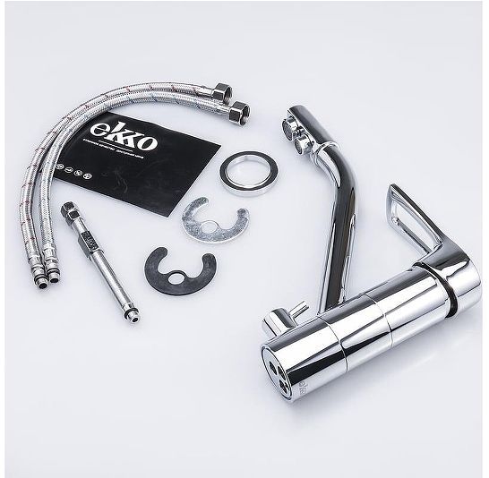 Смеситель для кухни Ekko E4304 цвет Хром