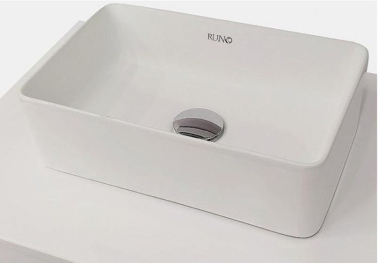 Раковина-чаша Runo Duo 38 00-00001356 Белая