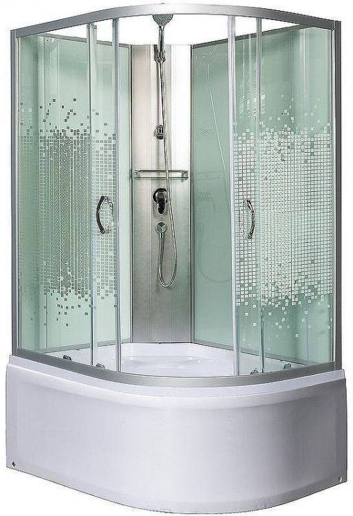 Душевая кабина Мономах Б/К 100x80x44 МЗ L 10000005829 без гидромассажа