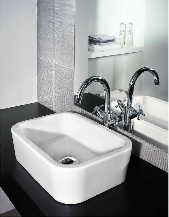 Раковина-чаша beWash Ontario 49 35481001 Белый глянец