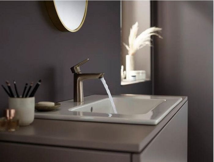Смеситель для раковины Hansgrohe Talis E 71712140 Шлифованная бронза
