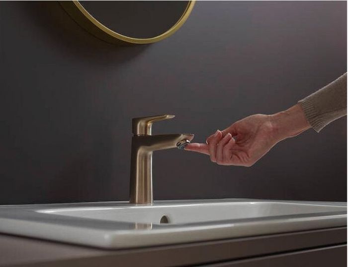 Смеситель для раковины Hansgrohe Talis E 71712140 Шлифованная бронза
