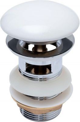 Донный клапан Aquanet 333927 click-clack цвет Белый