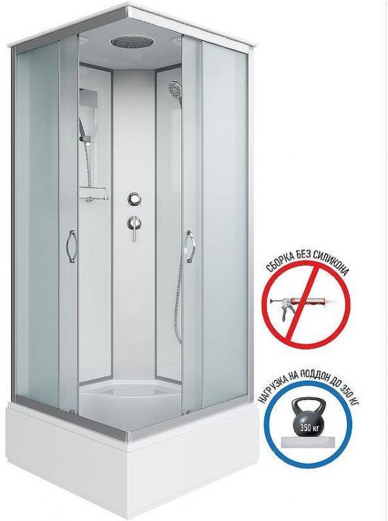 Душевая кабина Niagara Classic NG-1108-14 90х90 без гидромассажа