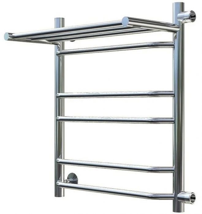 Водяной полотенцесушитель Тругор Браво 3 П ПМ R 60x50 с полкой Хром